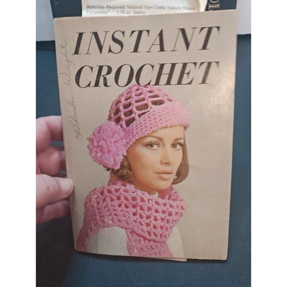Vintage Instant Crochet Pattern Booklet - Graphic Enterprises 1972